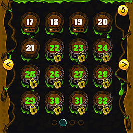 手游关卡设计UI设计EPS矢量