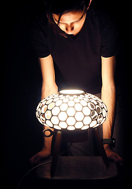 创意个性的模型灯具产品jpg