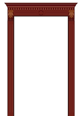 新颖原创工艺欧式高档门框门头高档门线