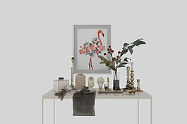 玄关饰品陶瓷金属