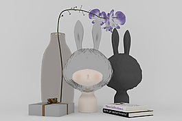 桌面装饰现代可爱