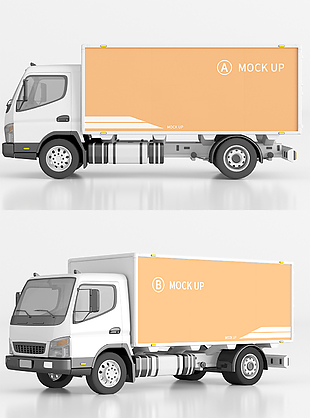 3D卡车货车样机制作