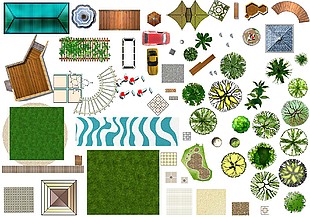 园林景观用平面图