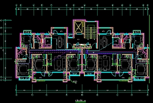户型大样图及弱电图