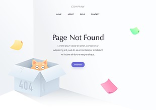 UI出错提示页插画设计