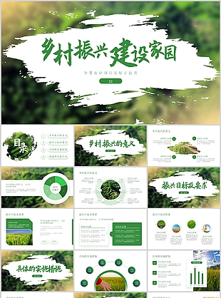 绿色乡村振兴建设家园农业项目发展计划书
