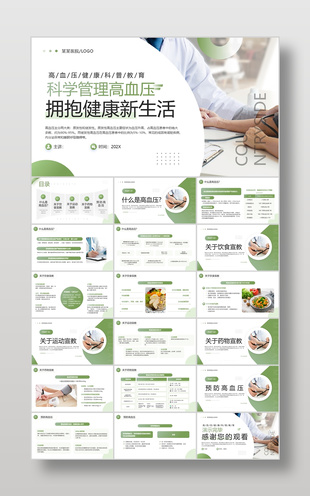 绿色科学管理高血压拥抱健康新生活介绍