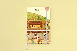 精致书籍封面展示样机效果图