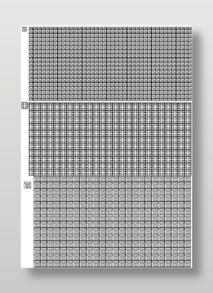 矩形构造矢量图形图案设计
