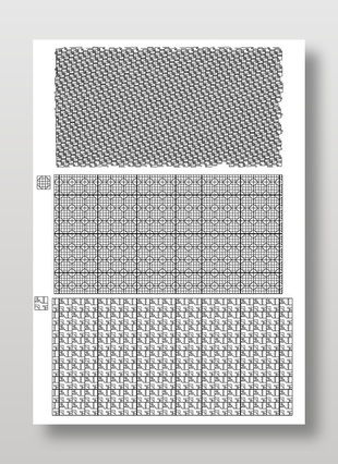 矢量方形纹理重复线性图案