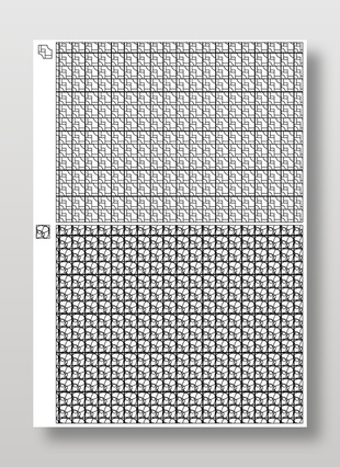 矢量抽象几何网格装饰图形