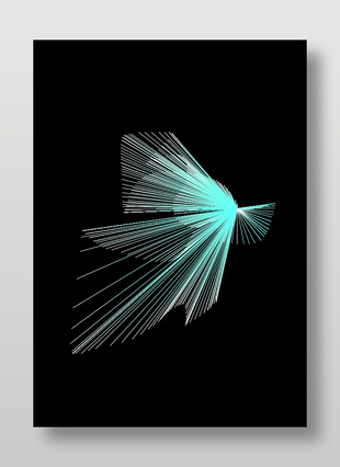 光影效果线条装饰点缀