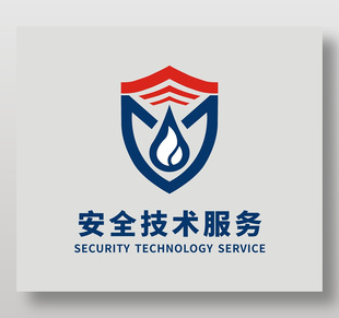 极简风安全技术服务公司标志
