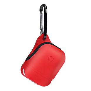 红色数码耳机收纳包