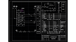 机事故保护油泵电机控制图