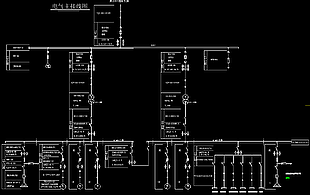 泵站高压系统接线图