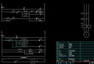 单台排水泵带预润电磁阀的水位控制电路图