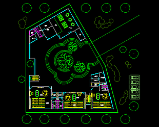 6班幼儿园总平面立面