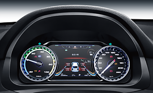 简约时尚汽车仪表盘标志图片