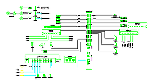 音视频中控管理设备连接图