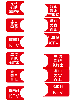 电梯楼层索引牌引导分布