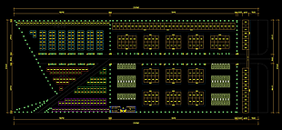 市场平面布置图平面设计