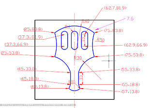 蓝色金铲CAD图纸