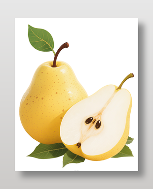 黄金梨水果梨子