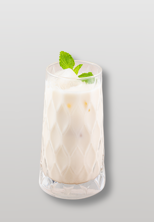 美食冷饮薄荷奶冻