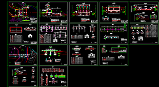 城镇河道综合整治工程结构施工设计