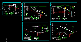 挡土墙护坡结构建筑施工设计
