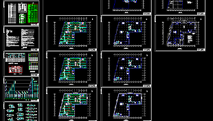 四层购物中心电气火灾自动报警系统施工设计