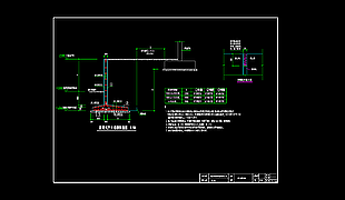 悬臂式挡土墙结构建筑施工设计