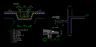 散水檐口节点大样建筑施工设计