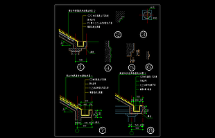 檐口节点建筑施工设计