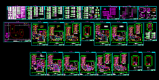 酒店建筑含火灾自动报警施工设计